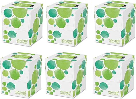 Seventh Generation Recycled Facial Tissue 85 Ct 6 Pk Health And Household