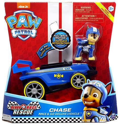 Paw Patrol Ready Race Rescue Race Go Chase Vehicle Figure Spin Master ...