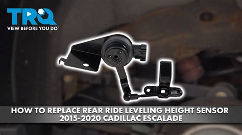 How To Replace Rear Ride Leveling Height Sensors Cadillac