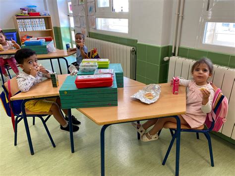 Mis Peques Del Miguel Delibes Primeros Almuerzos En El Cole