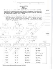 Chem Exam Key Spring Ar Stu Ed D Vi Y Re Ac S O Ou Urc Rs