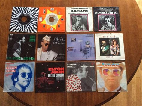 Elton John 12 Singles 45 Rpm Single 19711990 Catawiki