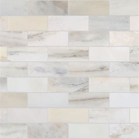 Satori Bianco Perla 12 In X 12 In Polished Natural Stone Marble Hexagon