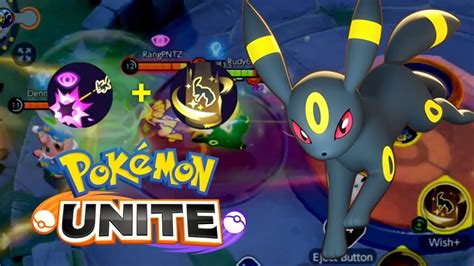 Pokemon Unite Mobile Umbreon Mean Look Wish Gameplay YouTube