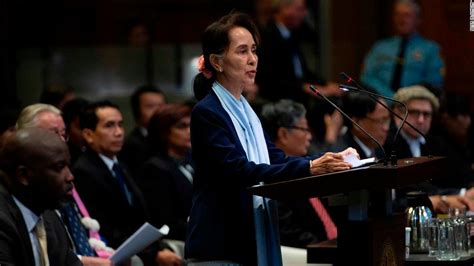 Nobel Peace Prize winner Aung San Suu Kyi says genocide claims against ...