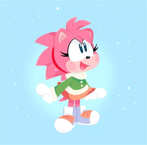 Skip🎻 On Twitter Amy The Hedgehog Amy Rose Classic Sonic