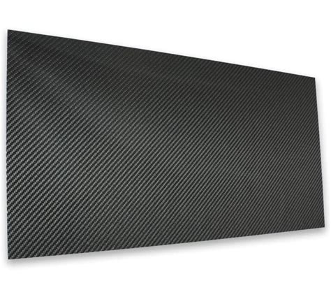 Carbon Fiber Veneer Sheet 2×2 Twill Composite Envisions