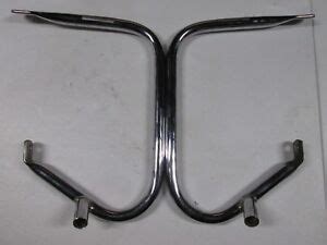 Harley Davidson Saddlebag Guards OEM Chrome 00 Road King Touring | eBay