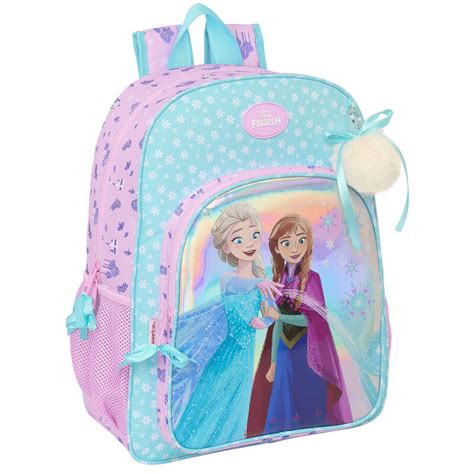 Mochila Escolar 42 cm adap trolley Frozen 2 Cool Days Loja da Criança