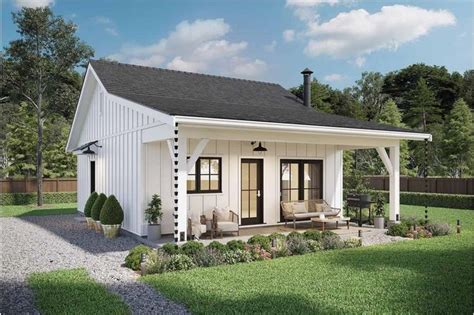 Farmhouse Home Plan Bedrms Baths Sq Ft In