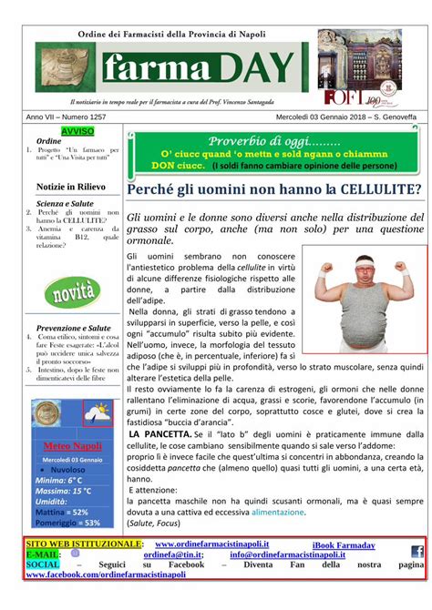 PDF Perché gli uomini non hanno la CELLULITE Gli uomini sembrano