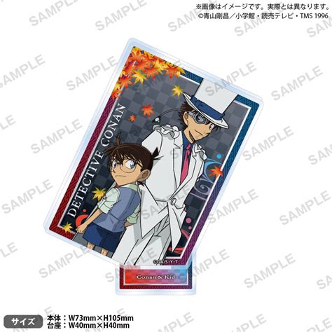 Detective Conan Acrylic Stand Conan Edogawa And Kaito Kid Bushiroad