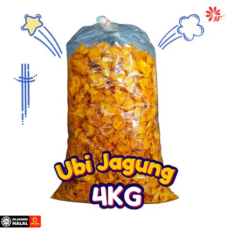 BUNDLE Kerepek Ubi Jagung 4kg Salleh Food Shopee Malaysia