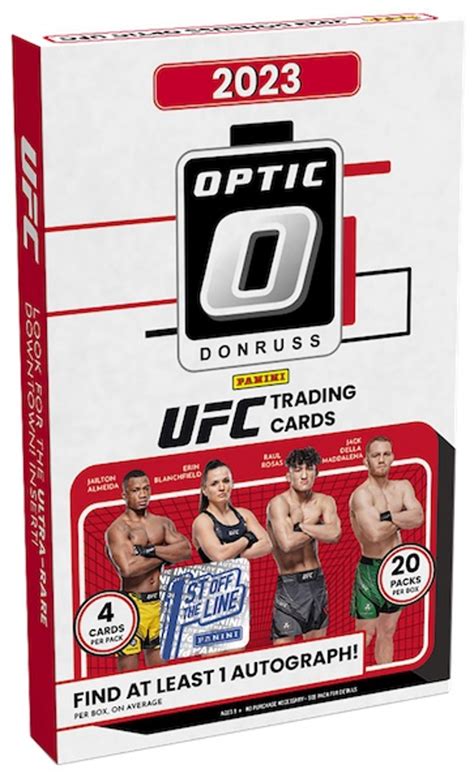 2023 Donruss Optic UFC MMA Card Checklist Checklistcenter