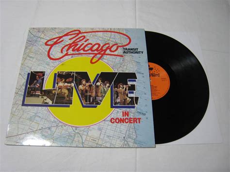 Yahoo オークション LP CHICAGO TRANSIT AUTHORITY LIVE IN CO