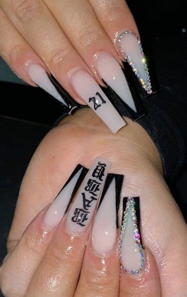 Celebrate Glam 22 Elegant Birthday Nail Designs Chic Sophistication