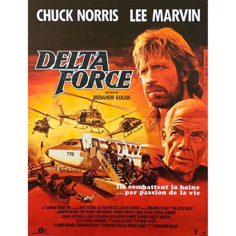 THE DELTA FORCE Movie Poster 15x21 in.