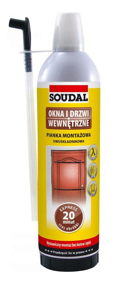 SOUDAL PIANKA PIANA MONTAŻOWA DWUSKLADNIKOWA 2K 7910029524