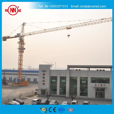 Max Lifting Load T Tower Crane Qtz Tc China Tower Crane