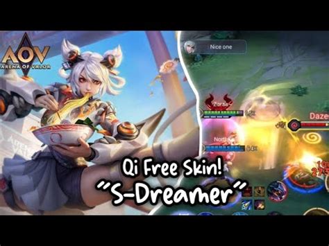 Qi New Free Skin S Dreamer Special AOV 6th Anniversary ARENA OF