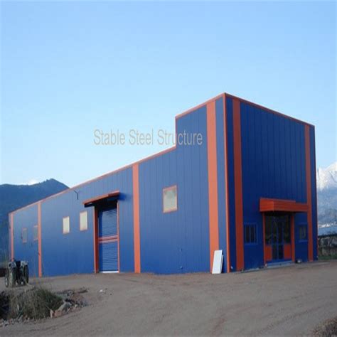 Industrial Prefab Building Construction Prefabricated Frame Metal