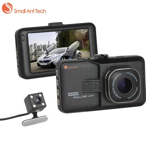 Smallanttech Carro Dvr Dashboard C Mera Dvrs Cam Hd G Sensor De Lcd