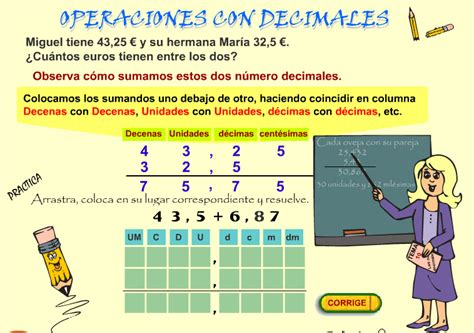 Matemáticas 6º De Primaria Tema 7 8 NÚmeros Decimales