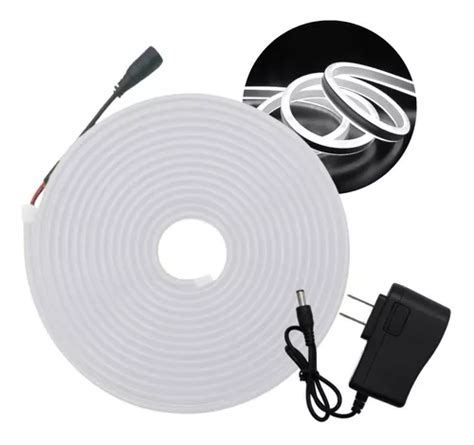 Mangueira Neon Flex Led Strip De 5 Metros Transformador 127v Cor