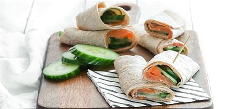 Wrap Met Gerookte Zalm