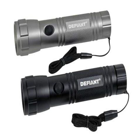 Defiant Multi Color LED Flashlight 2 Pack HD1509 The Home Depot