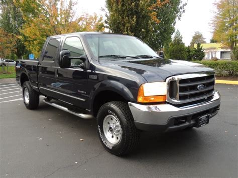 1999 Ford F 250 Super Duty Crew Cab 4x4 73 L Turbo Diesel