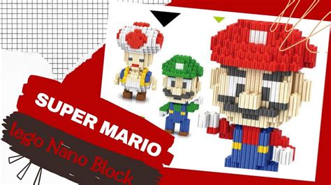 Merakit Super Mario Mini Lego Nano Blok Mainan Supermario Lego