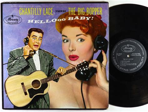 Big Bopper Chantilly Lace LP Mercury Black Label Mono DG EBay