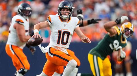 Pffs Preseason All Rookie Team Denver Broncos Qb Bo Nix Headlines The