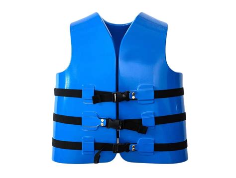 High Buoyancy Child Blue Soft Pvcnbr Foam Life Jacket For Swimming