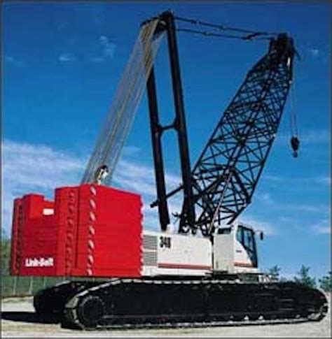 Link Belt 348 Hylab Crawler Crane Construction Equipment