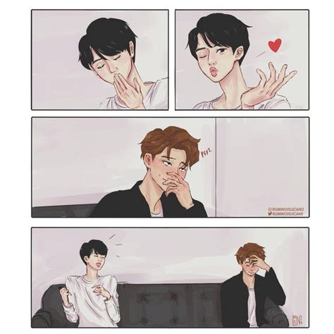 Adorable Namjin Fanart And Pictures