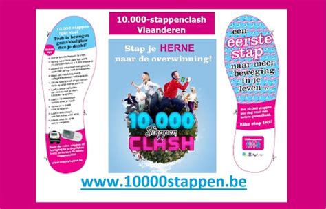 Editiepajot Ook HERNE Neemt Deel Aan De 10 000 Stappenclash