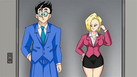 elevator sparks fly ️ dbz parody youtube
