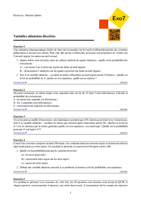 Pdf Exo7 Exercices De Mathématiques