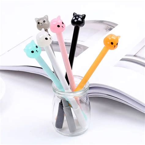 Buy Girl Boy Ballpoint Pen Cute Kawaii Cat Plastic