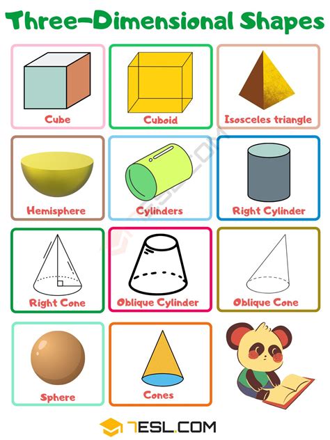 Shapes Names With Pictures 2D And 3D Shapes Names •, 45% OFF