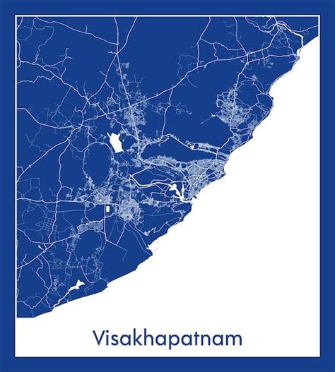 Premium Vector City Map Mysuru India Asia Blue Print Round Circle