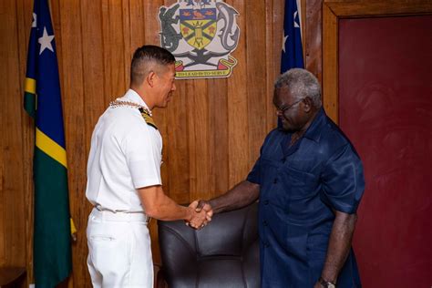 Dvids Images Pacific Partnership Mission Commander Visits