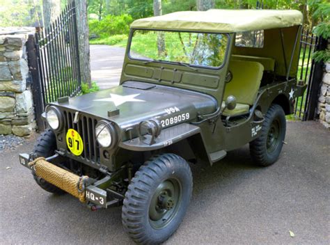 1952 Willys M38 Army Jeep Fully Restored Military Antique Classic For Sale Photos Technical