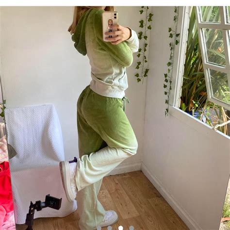 Amazing Vintage Juicy Couture Velour Tracksuit Depop