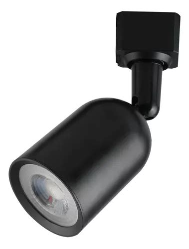 Punto Led Para Riel Electrificado W Br C Lido K Negro