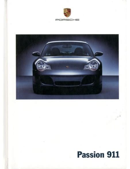 2003 Porsche 911 Carrera Hardback Brochure German