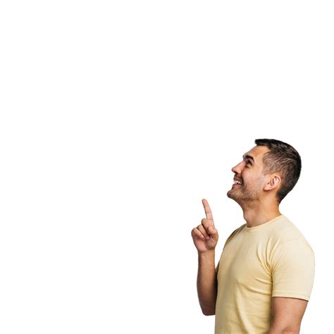 Premium Psd Expressive Man Gesturing