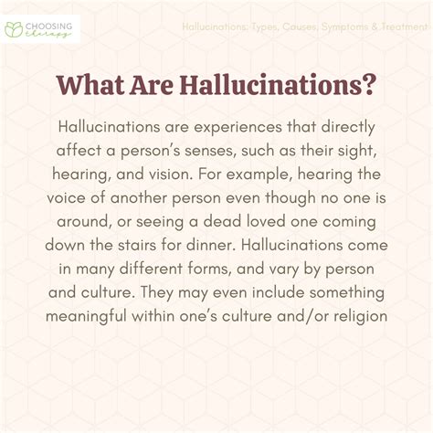 Hallucinations: Everything You Need to Know